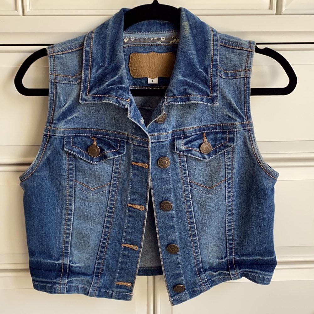 Jean Jacket Vest